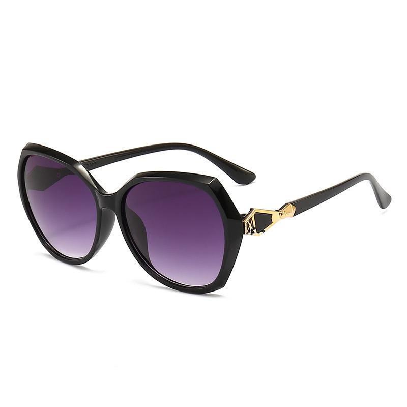 Sunglasses Women'S Sunglasses Korean High-End Sunshade Tide Ins Red Book Street Shot Retro