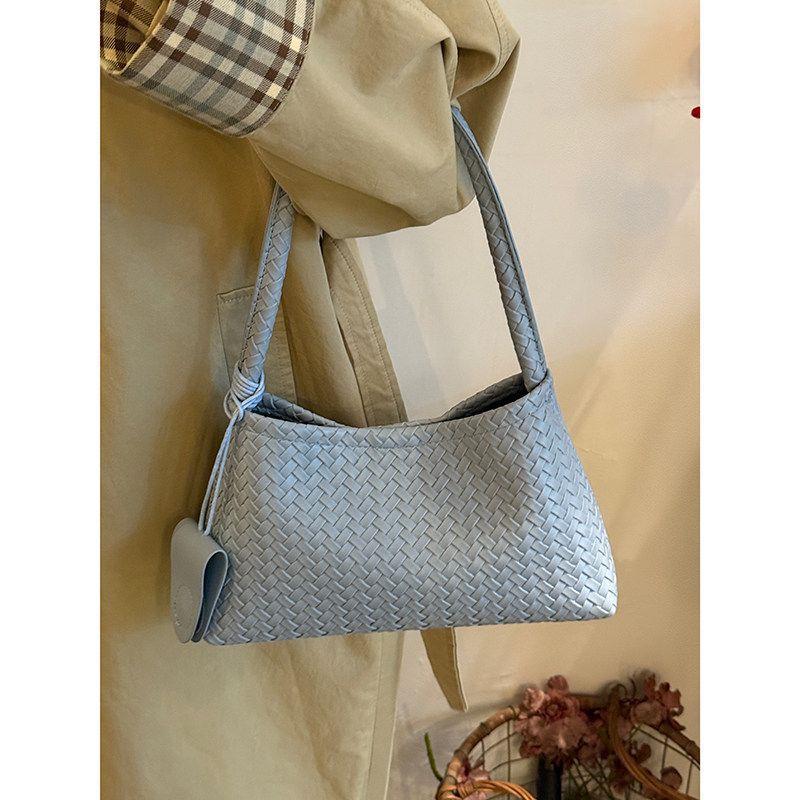 Handtasche - Hochwertige und Modische Gewebte Tasche - Geeignet für den Weg zur Arbeit - Einzelne Schulter - Achseltasche