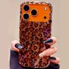 Luxury Leopard Print Sequin Phone Case For iPhone 17 16 15 14 13 12 11 Pro Max XS X XR 16E 16 Plus 17 Air Shockproof Back Cover