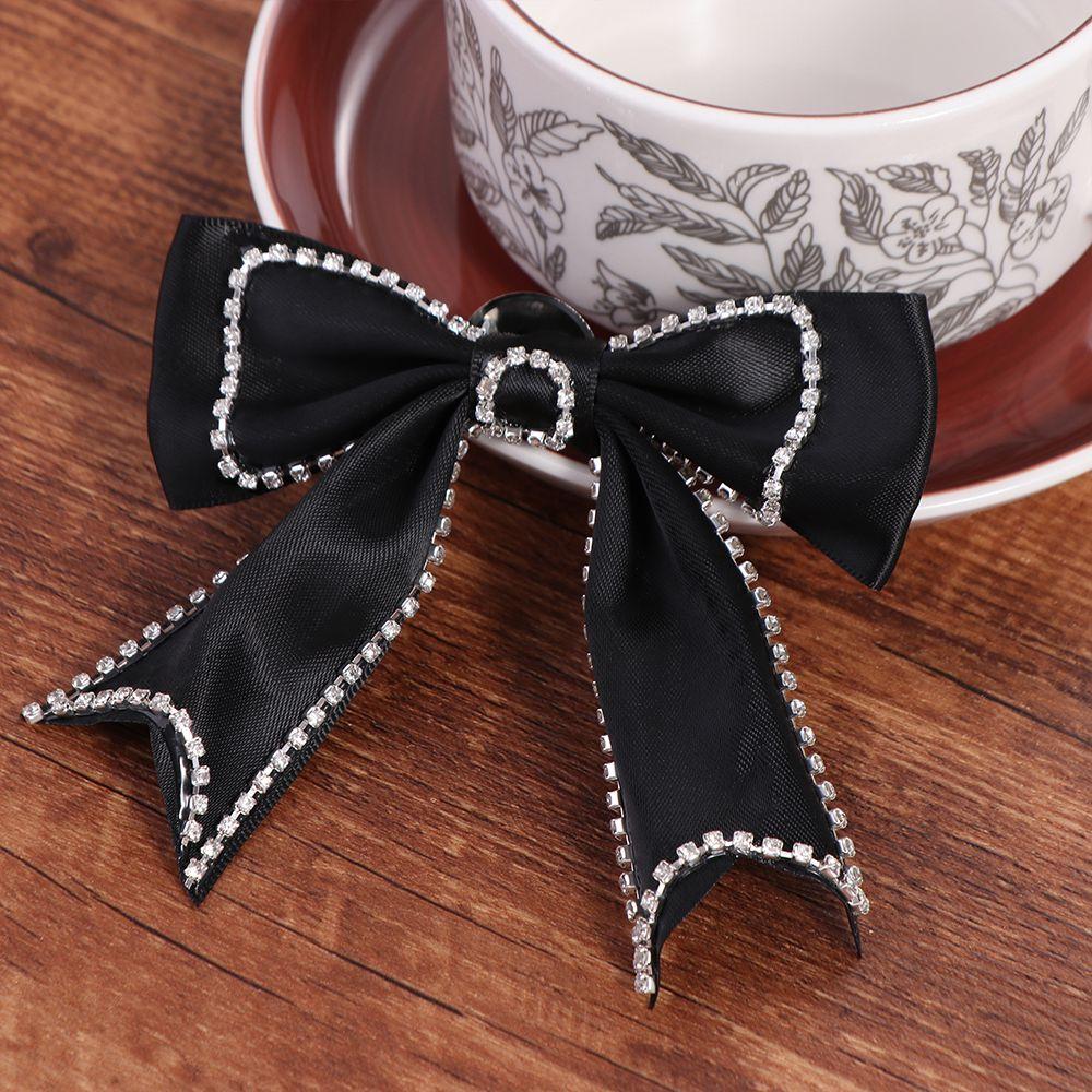 3D Cloth Patch Rhinestone Cloth Applique Clothes Accessory Bow Patch  Women