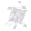 Ring Pillow Bearer Collection Decoration Rings Holder Pillows Bow Ribbons