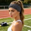 6Pcs Headband Paisley Pattern Wide Brim Twist Design Stretchy Headband Soft Fabric Breathable Hairband Daily Wear