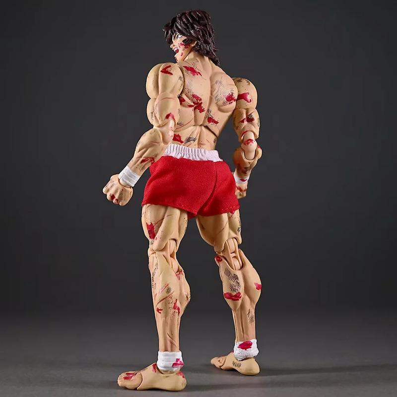 1/12 Son Of Ogre Baki Hanma Baki Venue Exclusive Version Action Figures Desktop Ornament Doll Boy Toy Surprise Durable Gift Collectible