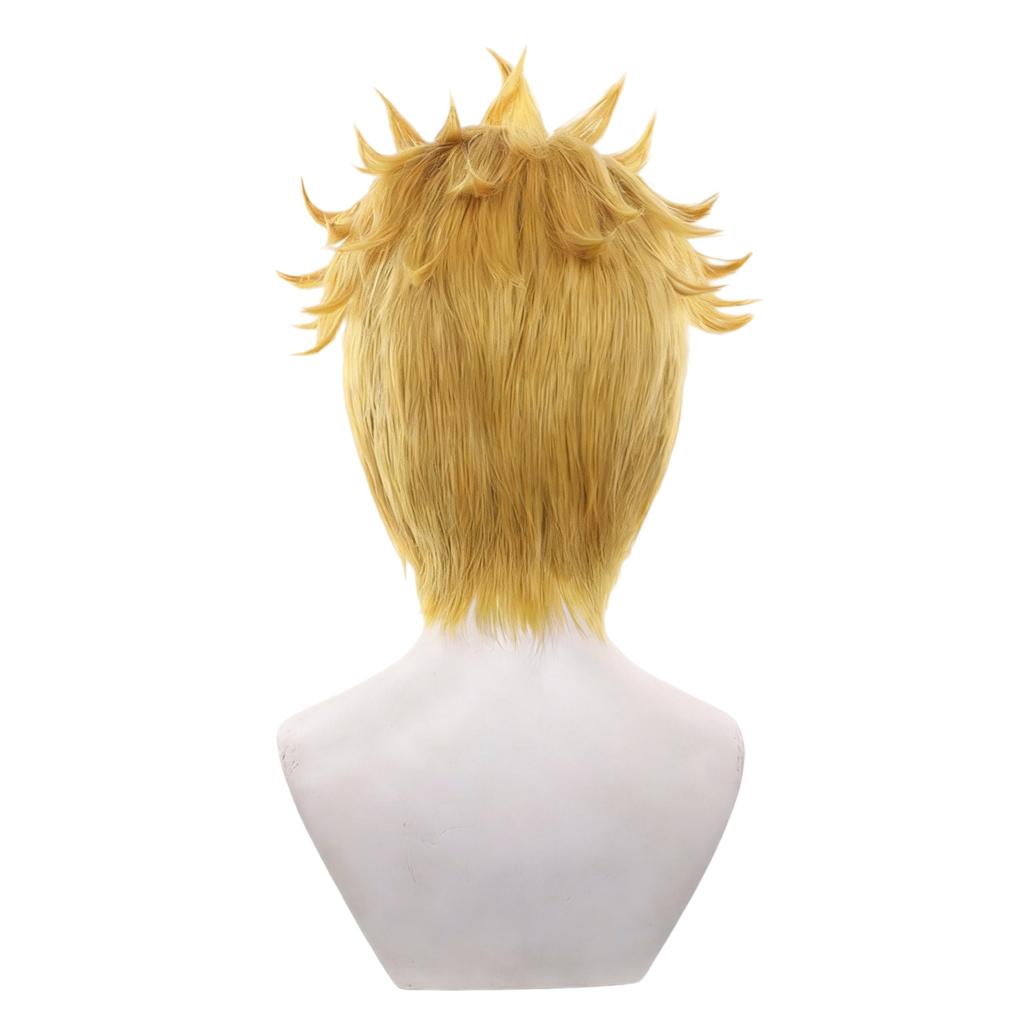 Engine Cosplay Wig Short Hair Heat Resistant Synthetic Wigs Halloween Party Prop For Halloween Cosplay