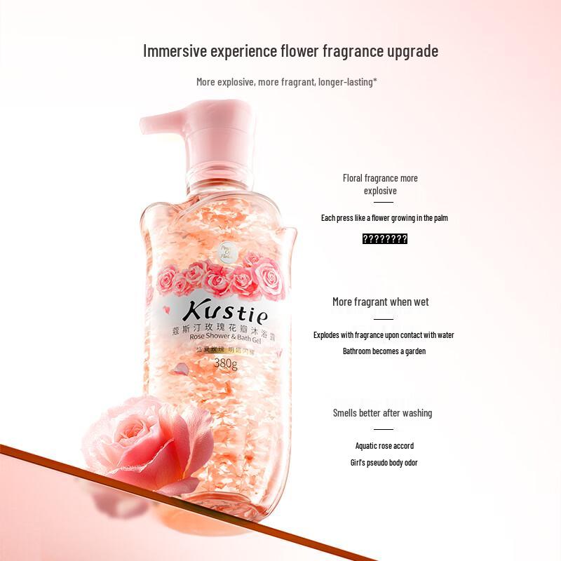 Koosting Cherry Blossom & Rose Petal Shower Gel Set