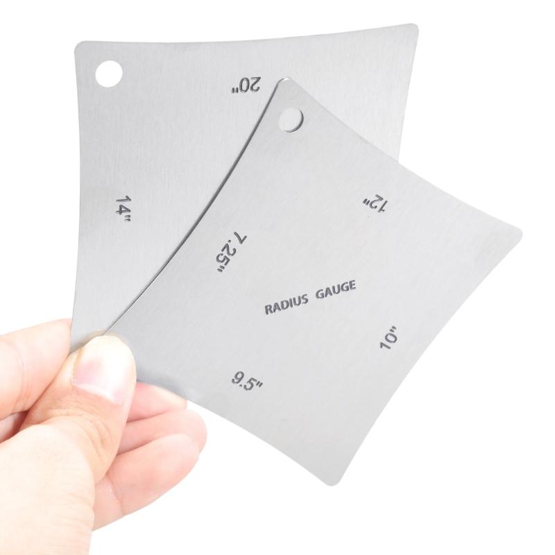 Steel Guitar Neck Radius Ruler Perfect for Professional Use Provides Accurate Measurements for Optimal Sound and Feel