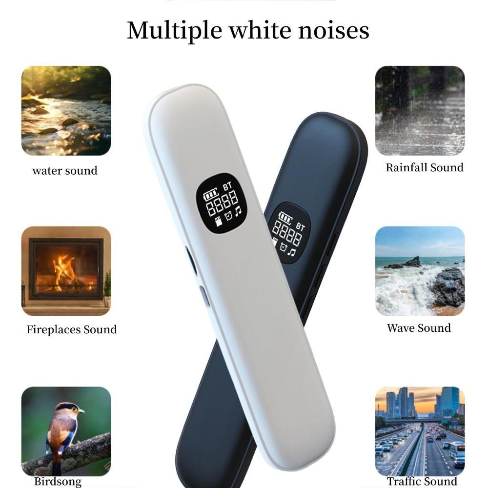 LED Display Under Pillow Speaker Portable White Noise Sleep Aid Device