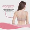 Maternity Hands-Free Nursing Bra, Wire-Free Full Cup for Breastfeeding