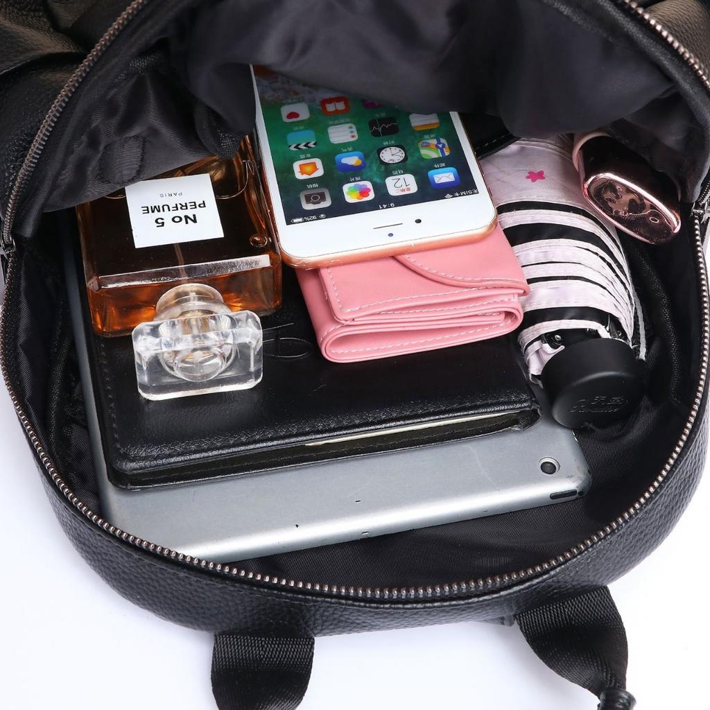 Cowhide Women's Backpack, Large-capacity Fashion Versatile Travel Bag, Genuine Leather Women's Bag, Women's Bag