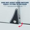 2Pcs Car Door Protector Anti-collision Strip Sticker Corner Cover Accessories for Mercedes Benz W211 W204 W210 W203 CLA GLA LC0