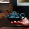 280ml High Grade Yixing Purple Clay Tea Master Handmate 9 Hole Filter Kettle Chinese Raw Or Green Mud Zisha Kung Fu Tea Set Gift