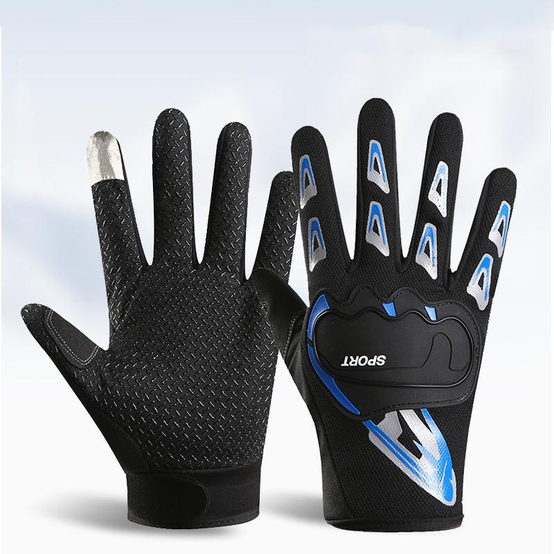 Men s and Women s Sports Bike Gloves with Sunscreen for Outdoor Workout Cycling Exercise for Workout in Pakistan синий