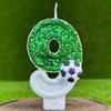 Creative Football Digital Birthday Candles