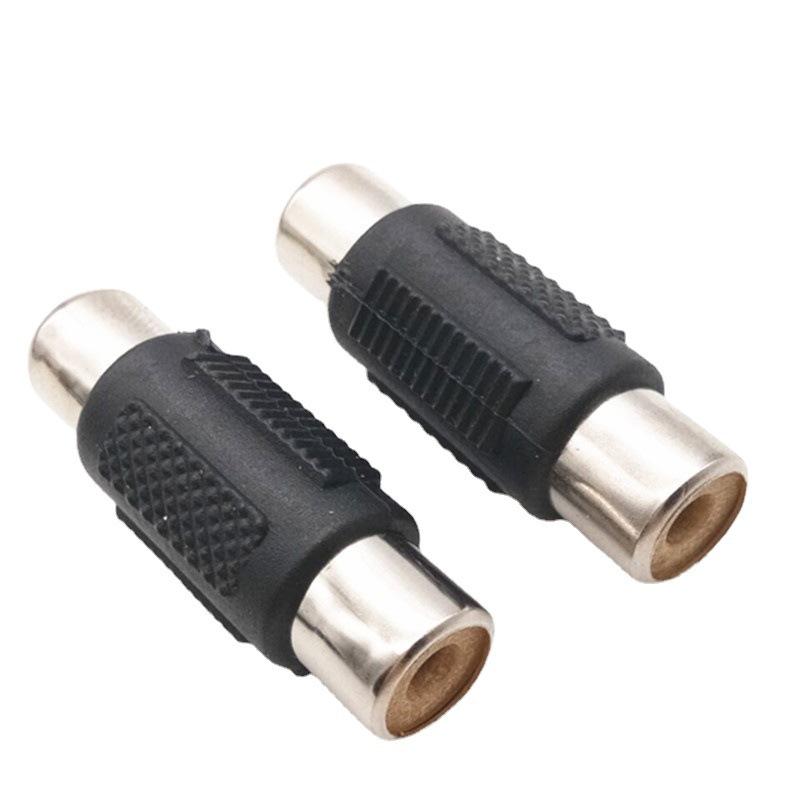 RCA Female-to-Female Audio Cable Extender - Single Row Lotus Connector