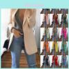 Stylish Women's Blazer Slim Fit Work Ol Jacket Long Sleeve Plus Size Coat For Office Wear