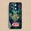 JOJO Jolyne Kujo Phone Case for Xiaomi Redmi Note 14 13 12 11 10 9 S A Pro Plus Lite 5G Black Smartphone Cover Cellphones