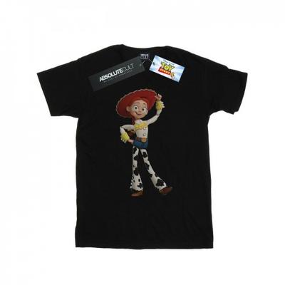 Camiseta feminina/feminina Toy Story Jessie Pose Cotton Boyfriend