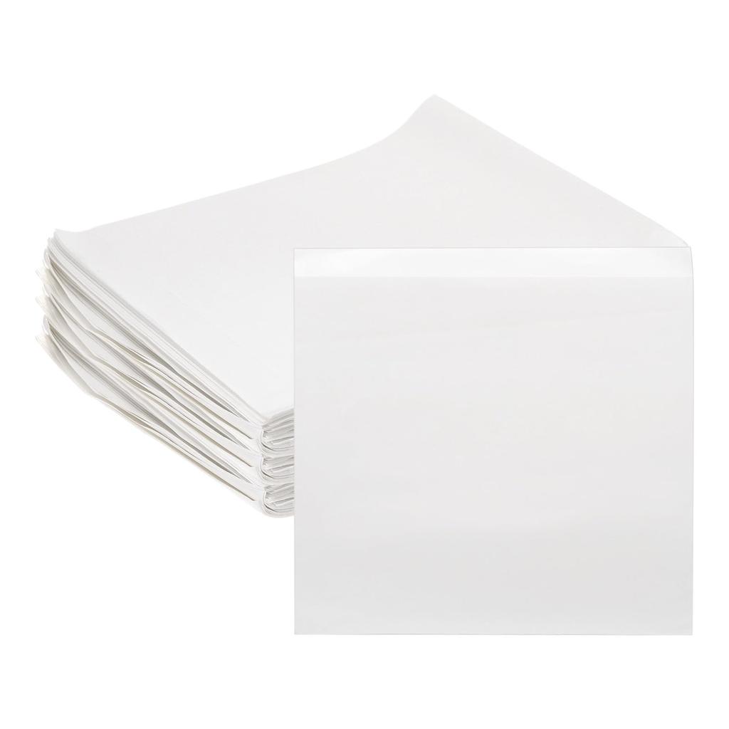 uxcell Kraft Paper Sandwich Greaseproof Paper Cookie Paper Snack Lunch Bags for Home Bakery and Shop 15 x 15 100 Pieces Bags, Bags, Bags, Bread,