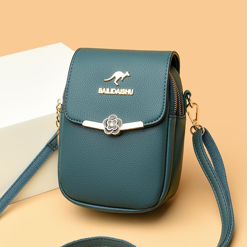 Spring New Trendy and Fashionable Mobile Phone Bag One-shoulder Crossbody Women's Bag Multi Layer