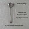 Wutuo 304 Stainless Steel Extra Long Salad Spoon Set of 4