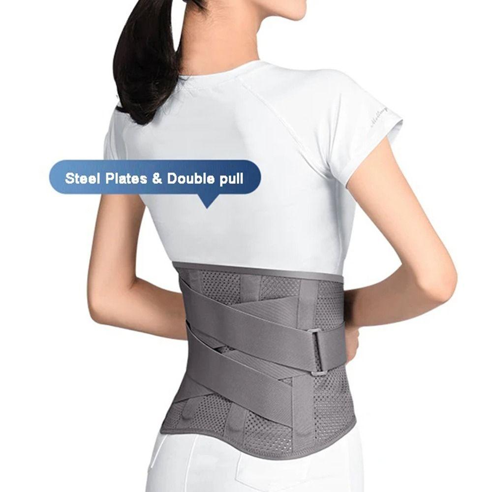 Breathable Lumbar Back Belt Adjustable Lumbar Spine Fixed Belt Lumbar Brace Herniated