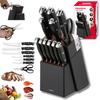 Klausberg Kb-7985 Kitchen and Steak Knife Set In Block