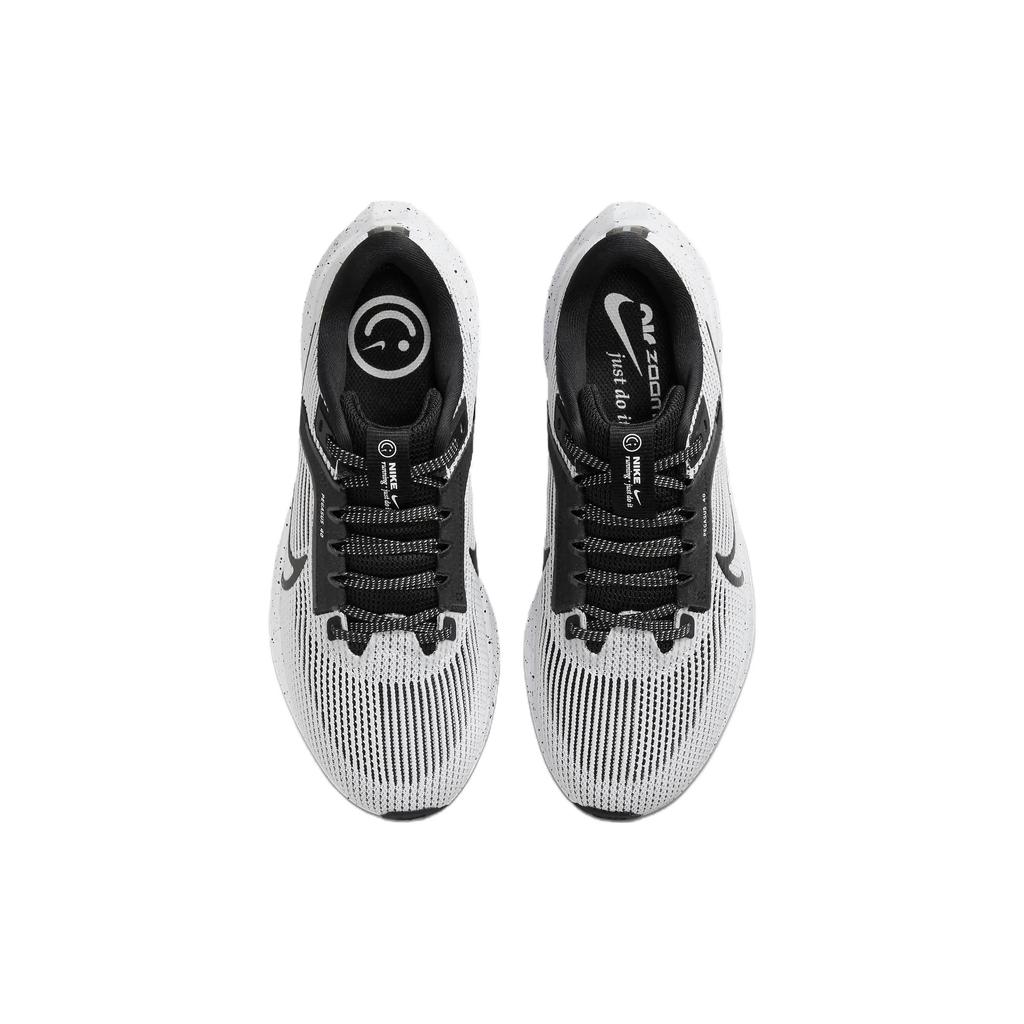 Nike Womens Air Zoom Pegasus 40 'White Black' (women's sizes) Black / White Running Shoes DV3854 004