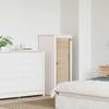Natural Wardrobe Door 110 X 2.1 X 39.5 Cm Solid Pine Wood