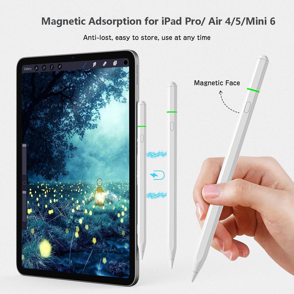 Factory Fast Charge Active Stylus Pen Palm Rejection for iPad Pro Air Mini 2018- 2026