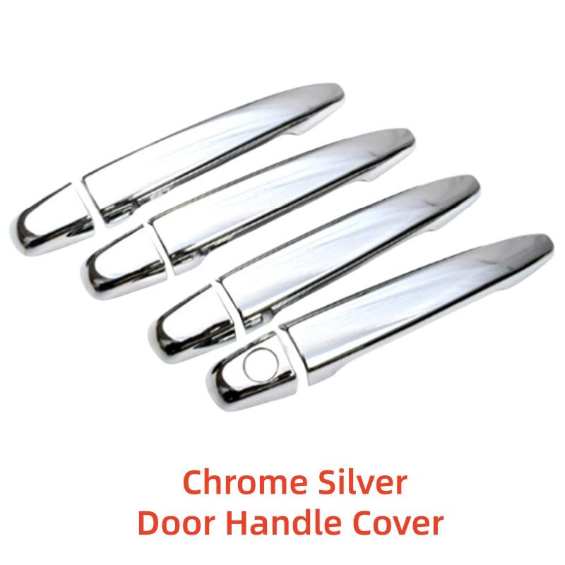 

Car Modification Accessories Door Handle Cover Trim Paste Style Carbon For 4 Door Toyota Premio T260 2008 2009 2010 2011-2016 Chrome