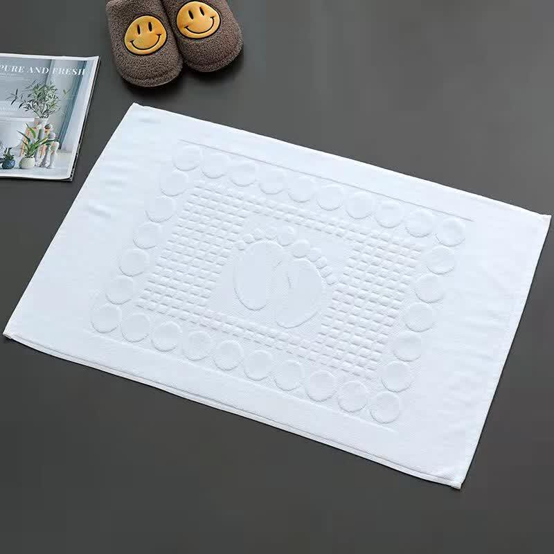 Absorbent Non-Slip Cotton Bathroom Mat
