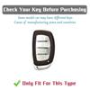 4 Buttons TPU Car Key Case Cover For Hyundai Creta Ix35 Ix45 I30 I40 Tucson Santa Fe Sonata Elantra Auto Key Holder Accessories
