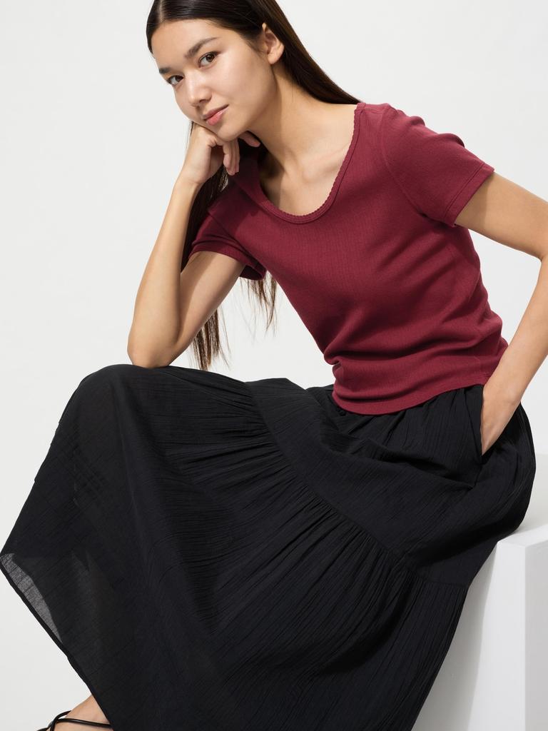 Uniqlo Japan PoinT Tail Round Neck Mini T