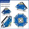 4-Piece Magnetic Welding Positioner Set: 90° Right Angle Holder for Strong Magnetic Workholding and Electric Welding