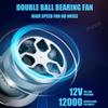built-in silent cooling fan LED Bulb Experience 500% brighter than Halogen For Isuzu NPR 2006 2007 2008 2009 2010 2011 2012 2013