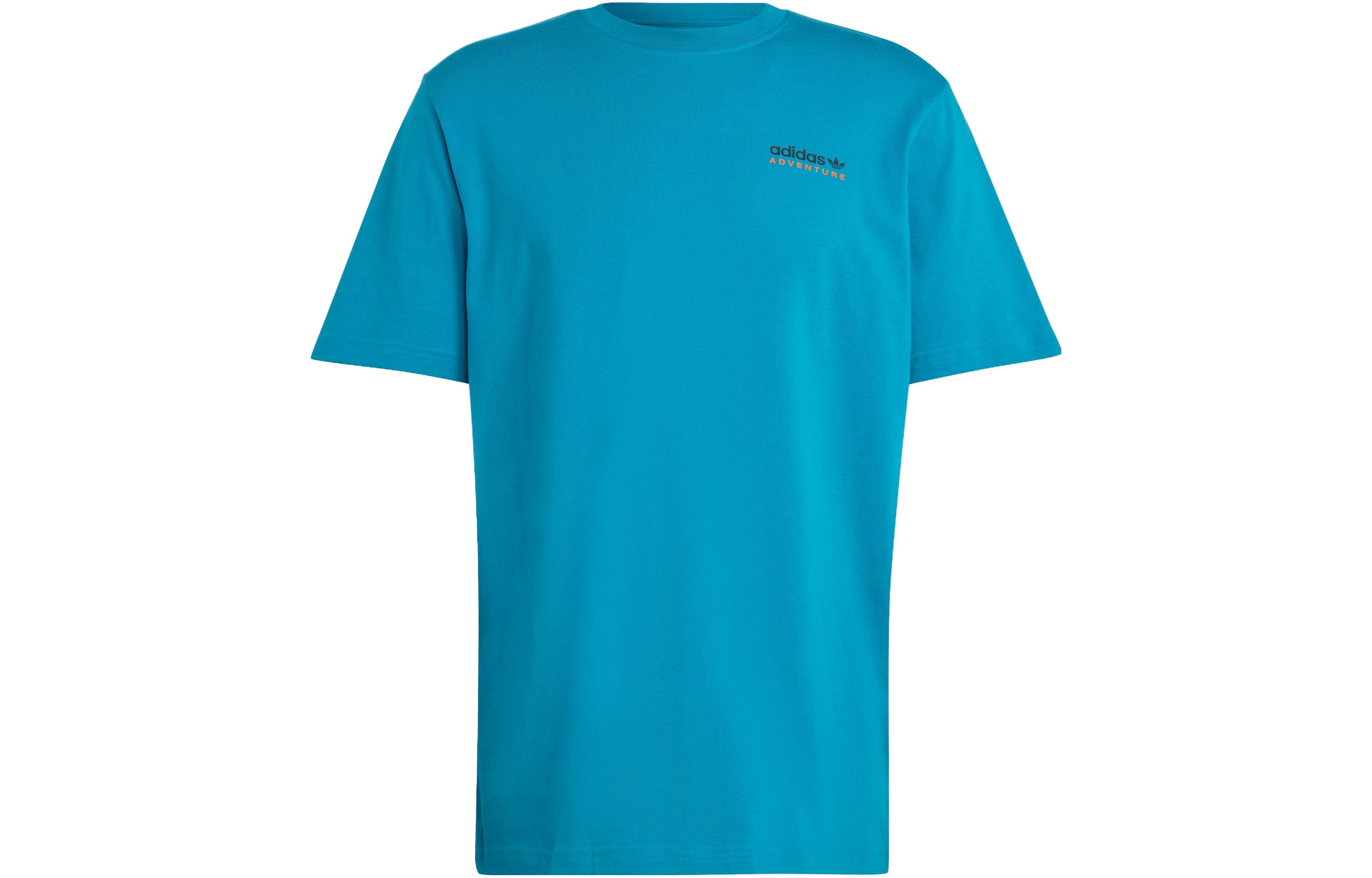 Мужская футболка Adidas Originals Бирюзово-зеленая IC2362 XXXL