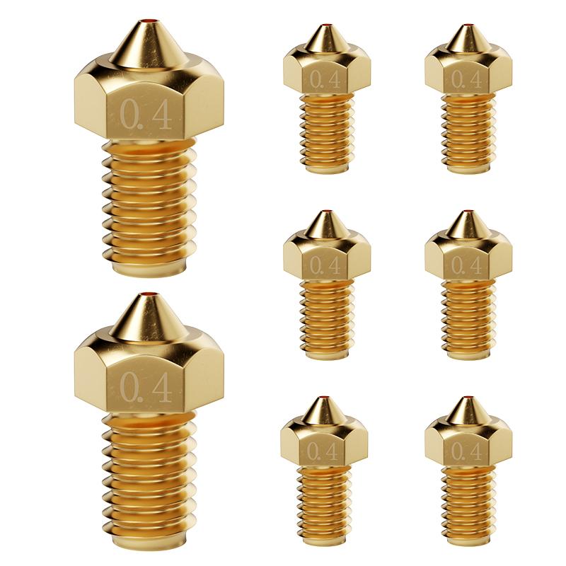 0.4mm Brass Nozzles 3D Printer Hot End for Anycubic Kobra, Kobra Neo, Kobra Go, Mega, Mega S, Mega Pro, Mega X