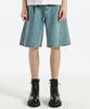 FALLETT Bermuda Denim Shorts Blue
