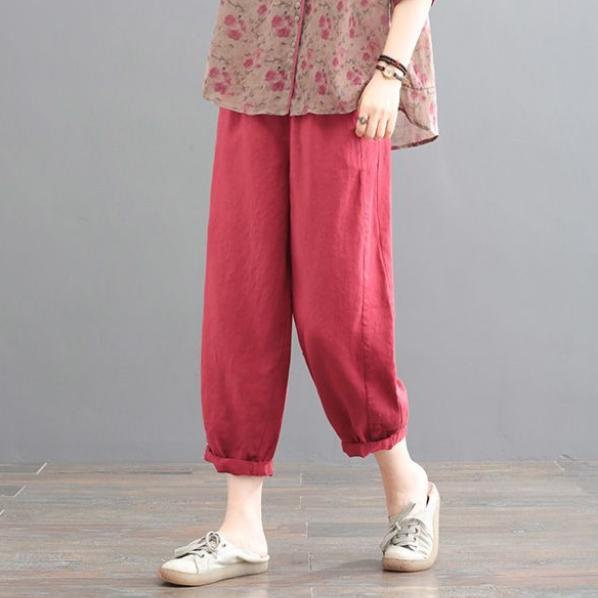 

Летний комплект из двух предметов свободного покроя, женские повседневные рубашки с цветочным принтом, свободные плиссированные эластичные женские брюки с высокой талией XXXL