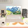 2 Piece Sturdy Desktop Speaker Mount for 8in Speakers Featuring Easy Installation and Stable Support Enhances Sound