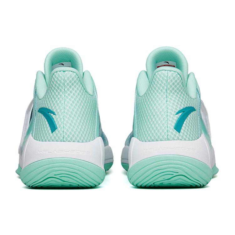 Anta Water Flower 4 Coconut Tree Nitrogen Technology Low Top Basketball Shoes Men sneaker Green White 112221602-8