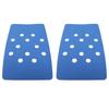 2PCS Blue Shower Chair Pad EVA Shower Stool Cushion Practical Shower Bench Cushion  Home Bathroom