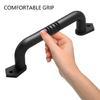 Commercial Residential Vintage Carbon Steel Door Handle Rustproof Construction Quick East Setups Assembly Daily Use
