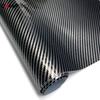 2D Glossy Carbon Fiber Wrap Black Silver Color Change Vinyl Films Car Wrap Film Auto Sticker Bubble Free Decal Auto Accessories