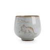 Large Ru Kiln Teacup Travel Personal Meditation Cup Handmade Ceramic Tea Bowl Pu'er Master Cup Household Tea Set Accessories