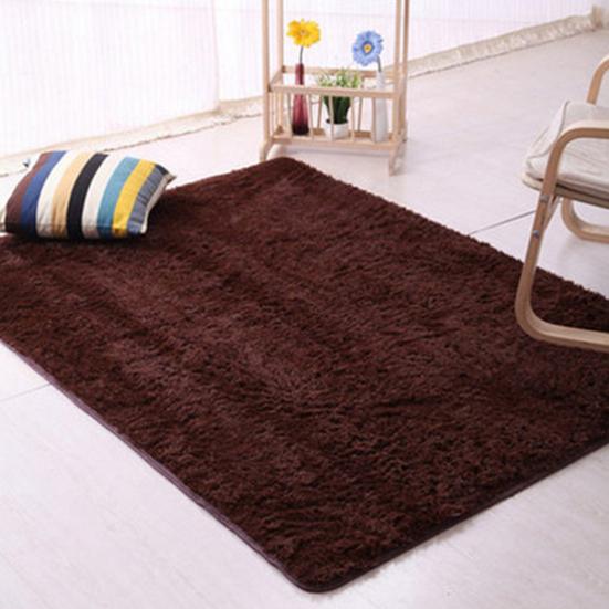 Candy Color Soft Anti-Skid Carpet Flokati Shaggy Rug Living Bedroom Floor Mat
