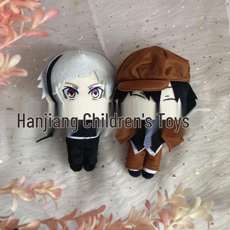 Anime Plush: Bungo Stray Dogs Chuuya & Dazai Q Version Cosplay Dolls