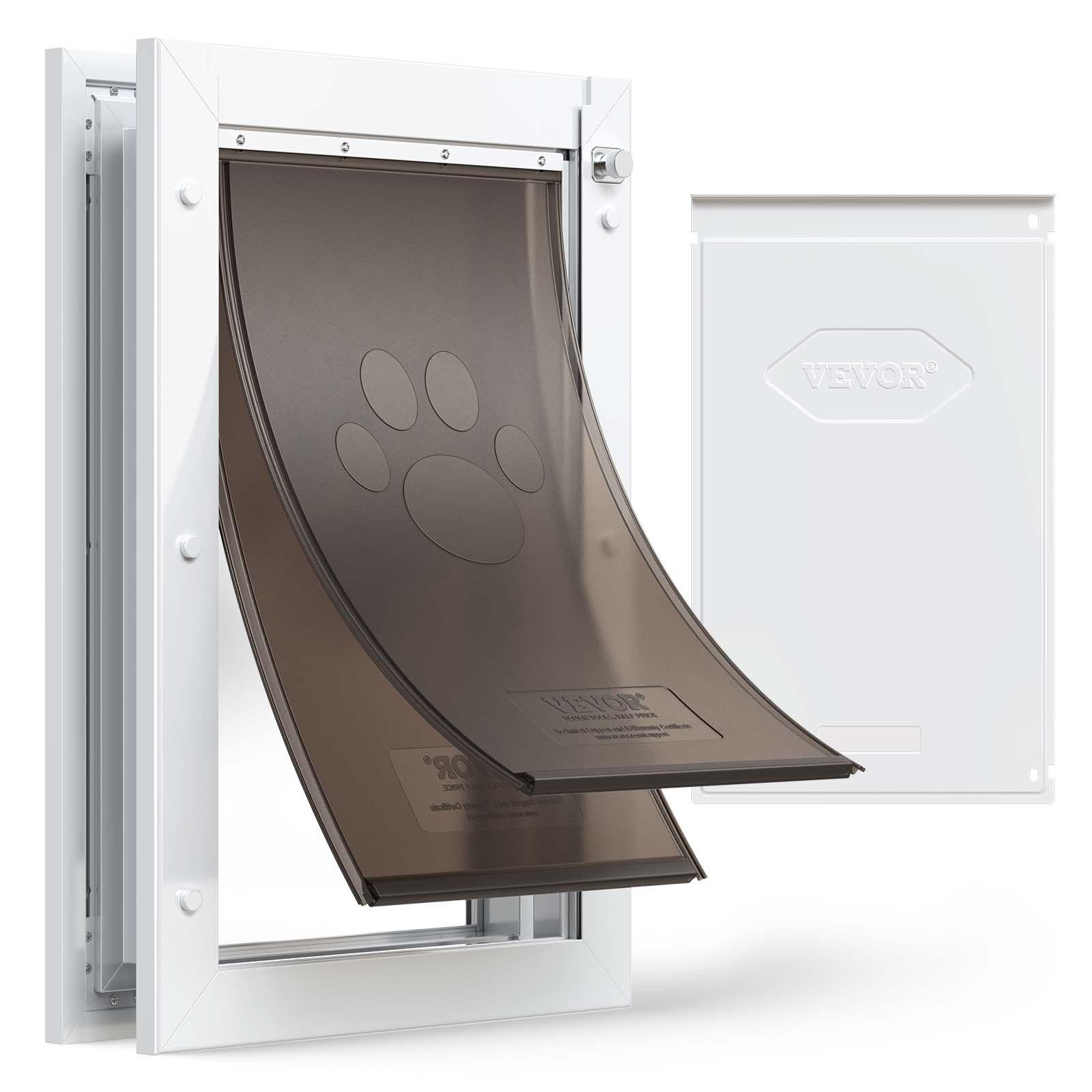 VEVOR Pet Door, Large, with Double