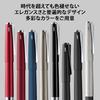 LAMY Studio Schwarzer Füllfederhalter - Eleganter Metallkörper - Stahlfeder (Teilweise platinbeschichtet) - Federstärke EF - Enthält LAMY T10 Blaue Tintepatrone
