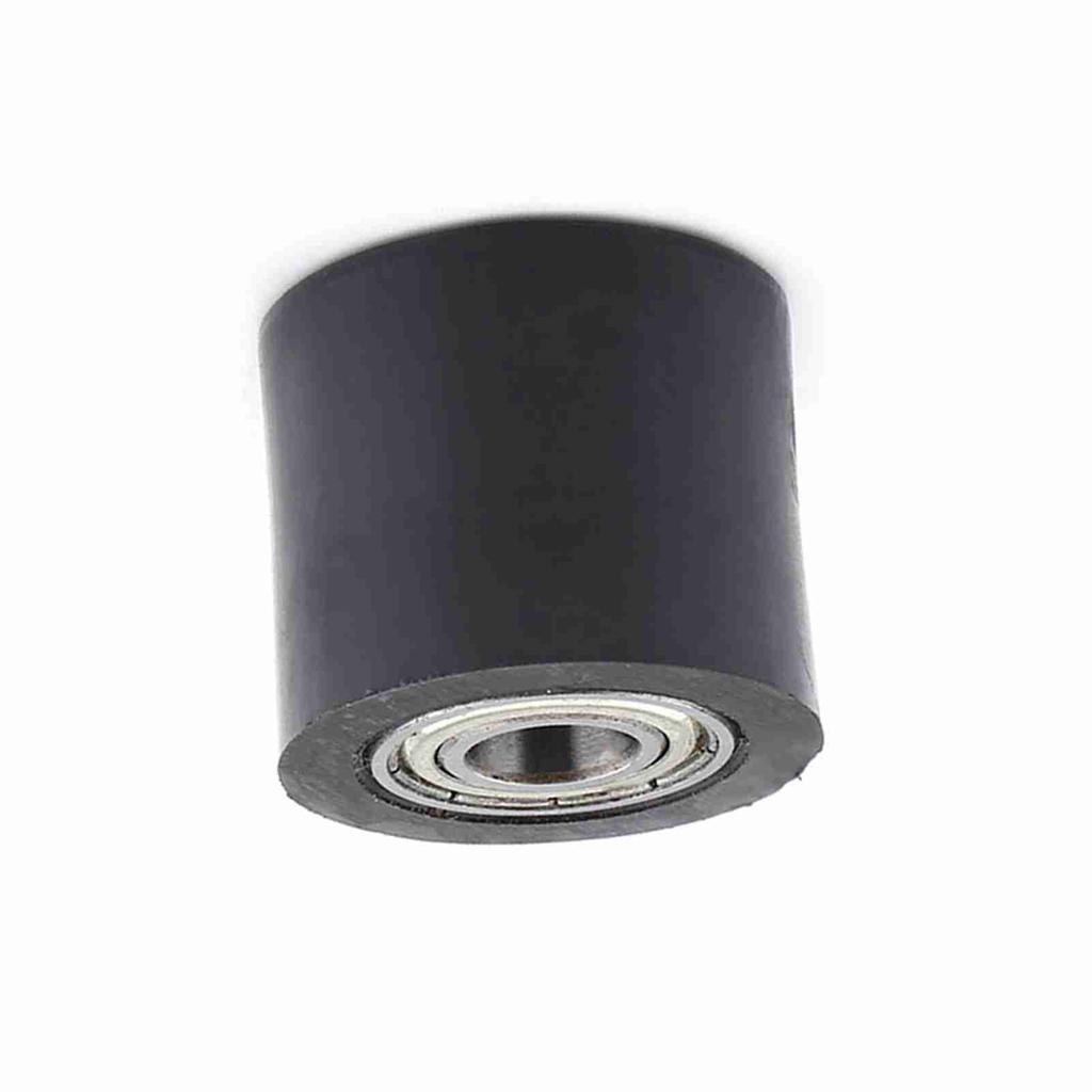 10mm Drive Chain Pulley Roller Slider Tensioner Wheel Guide For Street Bike Motorcycle Black